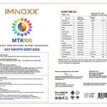 IMNOXX MTK100 — kullanıcı tarafından sağlanan arka etiket